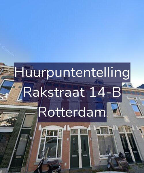 Foto gevel Huurpuntentelling voor Rakstraat 14-B, Rotterdam