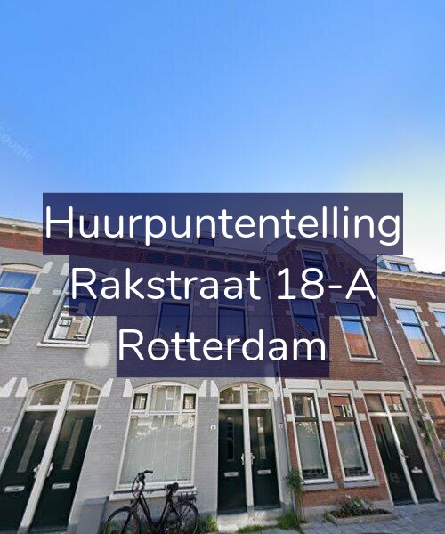 Foto gevel Huurpuntentelling voor Rakstraat 18-A, Rotterdam
