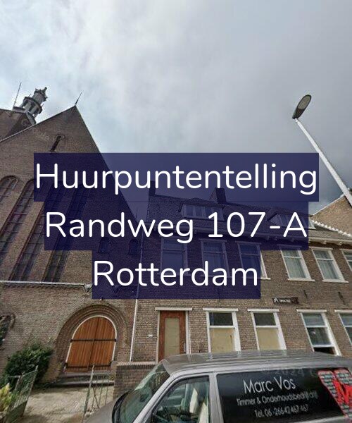 Foto gevel Huurpuntentelling voor Randweg 107-A, Rotterdam