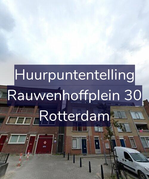 Foto gevel Huurpuntentelling voor Rauwenhoffplein 30, Rotterdam