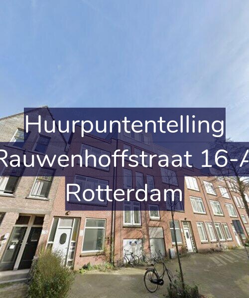 Foto gevel Huurpuntentelling voor Rauwenhoffstraat 16-A, Rotterdam