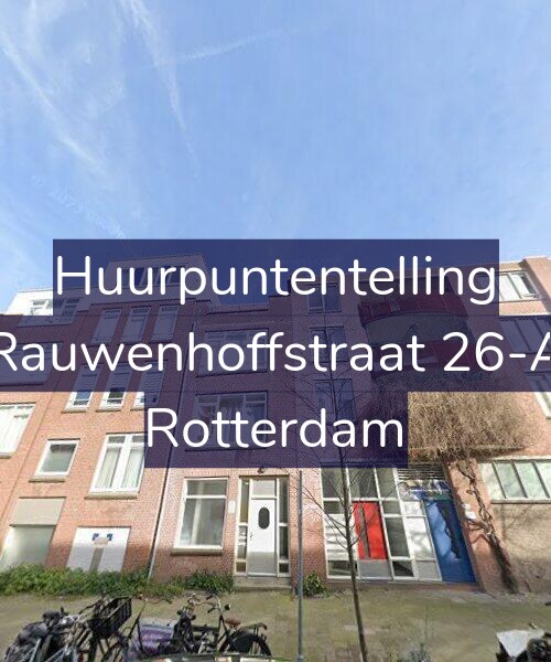 Foto gevel Huurpuntentelling voor Rauwenhoffstraat 26-A, Rotterdam