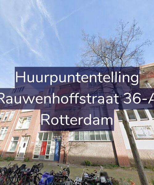 Foto gevel Huurpuntentelling voor Rauwenhoffstraat 36-A, Rotterdam