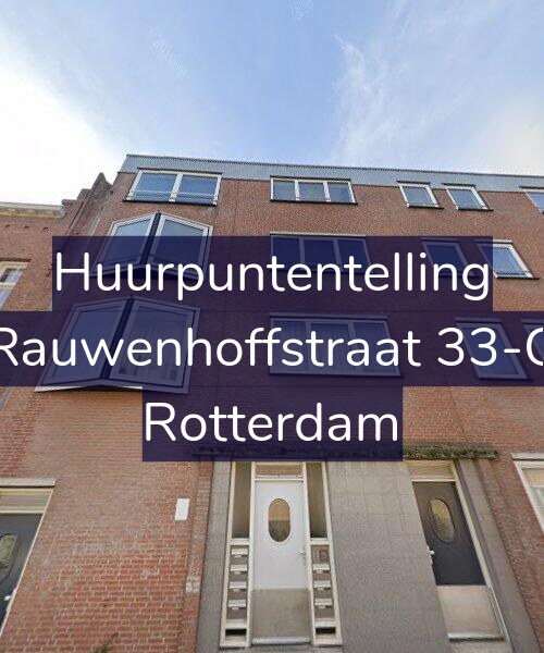 Foto gevel Huurpuntentelling voor Rauwenhoffstraat 33-C, Rotterdam