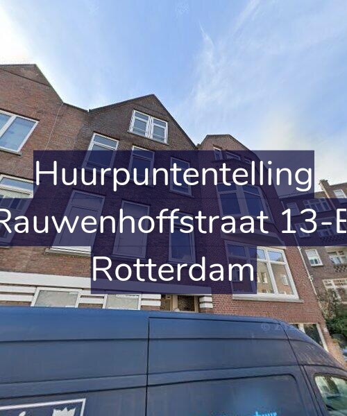 Foto gevel Huurpuntentelling voor Rauwenhoffstraat 13-B, Rotterdam