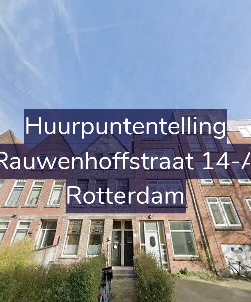 Foto gevel Huurpuntentelling voor Rauwenhoffstraat 14-A, Rotterdam