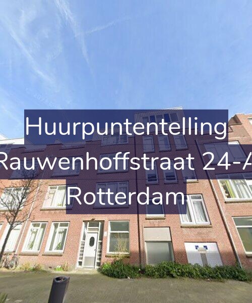 Foto gevel Huurpuntentelling voor Rauwenhoffstraat 24-A, Rotterdam