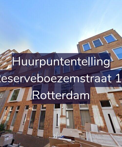 Foto gevel Huurpuntentelling voor Reserveboezemstraat 10, Rotterdam