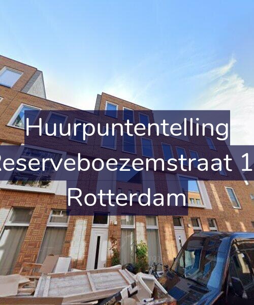 Foto gevel Huurpuntentelling voor Reserveboezemstraat 12, Rotterdam