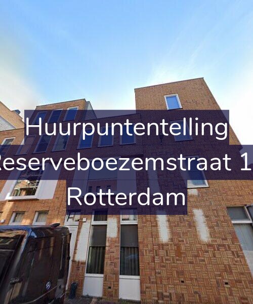 Foto gevel Huurpuntentelling voor Reserveboezemstraat 14, Rotterdam