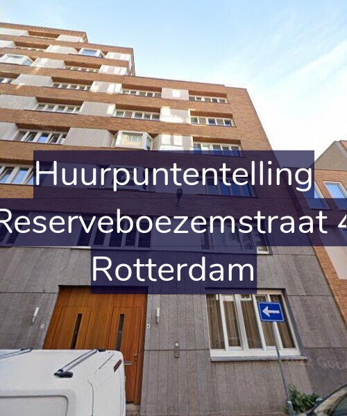 Foto gevel Huurpuntentelling voor Reserveboezemstraat 4, Rotterdam