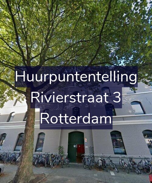 Foto gevel Huurpuntentelling voor Rivierstraat 3, Rotterdam
