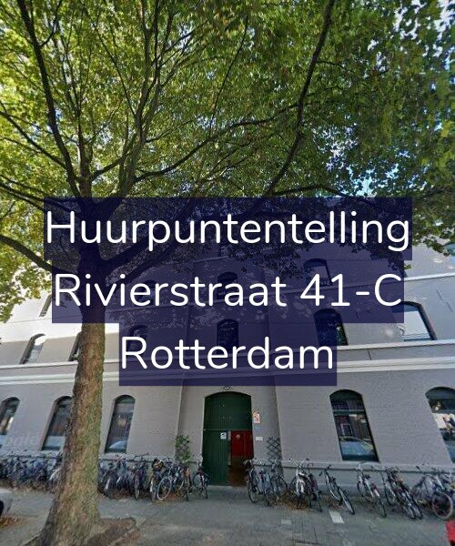 Foto gevel Huurpuntentelling voor Rivierstraat 41-C, Rotterdam