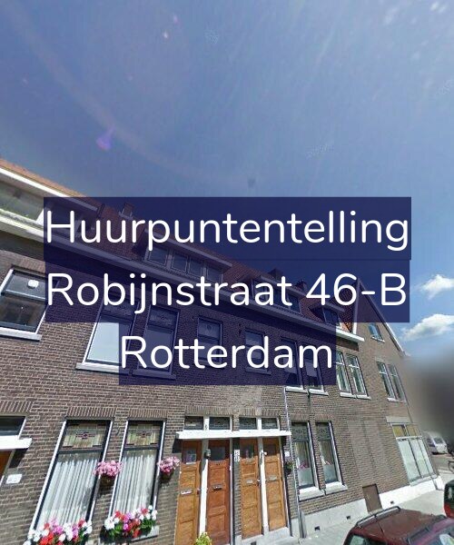 Foto gevel Huurpuntentelling voor Robijnstraat 46-B, Rotterdam