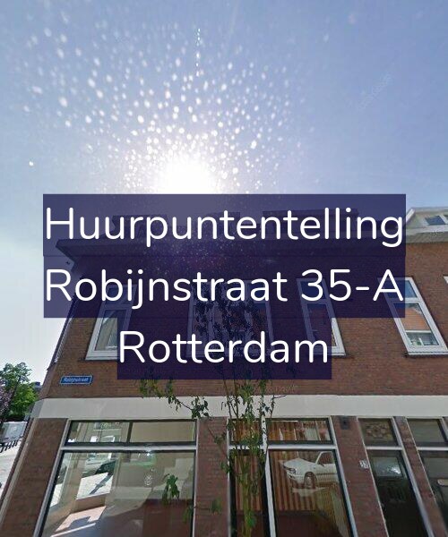 Foto gevel Huurpuntentelling voor Robijnstraat 35-A, Rotterdam