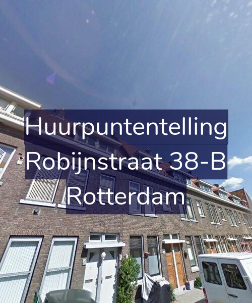 Foto gevel Huurpuntentelling voor Robijnstraat 38-B, Rotterdam