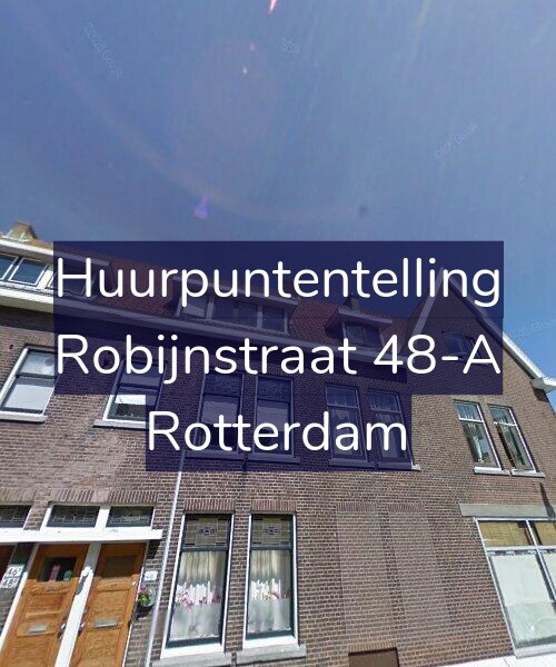 Foto gevel Huurpuntentelling voor Robijnstraat 48-A, Rotterdam