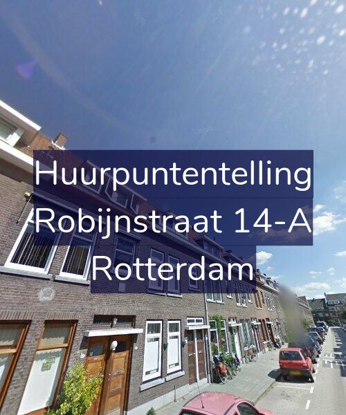 Foto gevel Huurpuntentelling voor Robijnstraat 14-A, Rotterdam