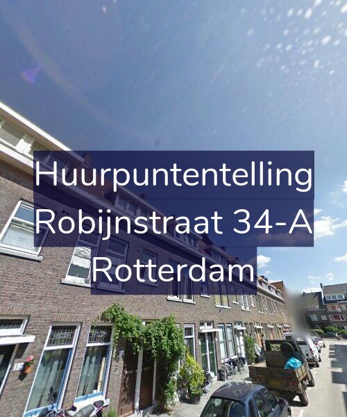 Foto gevel Huurpuntentelling voor Robijnstraat 34-A, Rotterdam