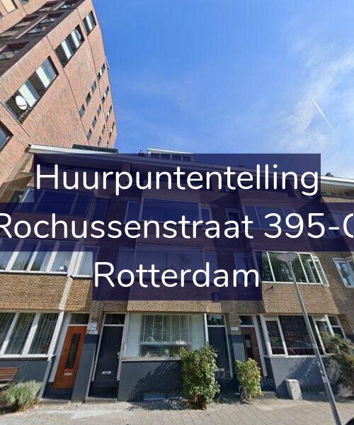 Foto gevel Huurpuntentelling voor Rochussenstraat 395-C, Rotterdam