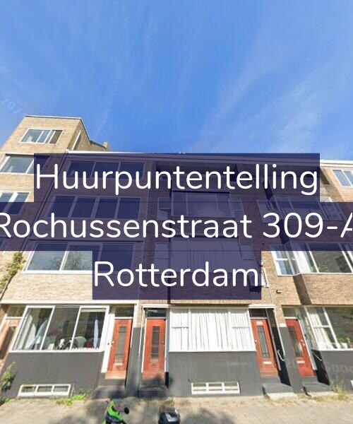 Foto gevel Huurpuntentelling voor Rochussenstraat 309-A, Rotterdam