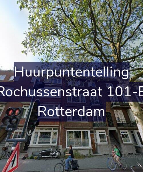 Foto gevel Huurpuntentelling voor Rochussenstraat 101-B, Rotterdam
