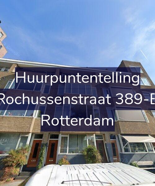 Foto gevel Huurpuntentelling voor Rochussenstraat 389-B, Rotterdam