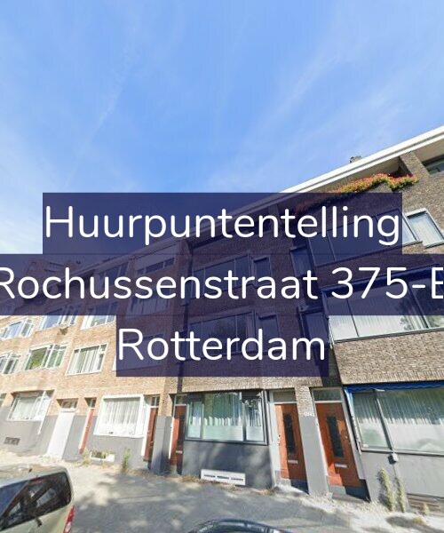 Foto gevel Huurpuntentelling voor Rochussenstraat 375-B, Rotterdam