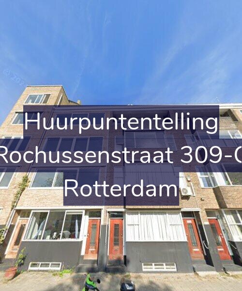 Foto gevel Huurpuntentelling voor Rochussenstraat 309-C, Rotterdam