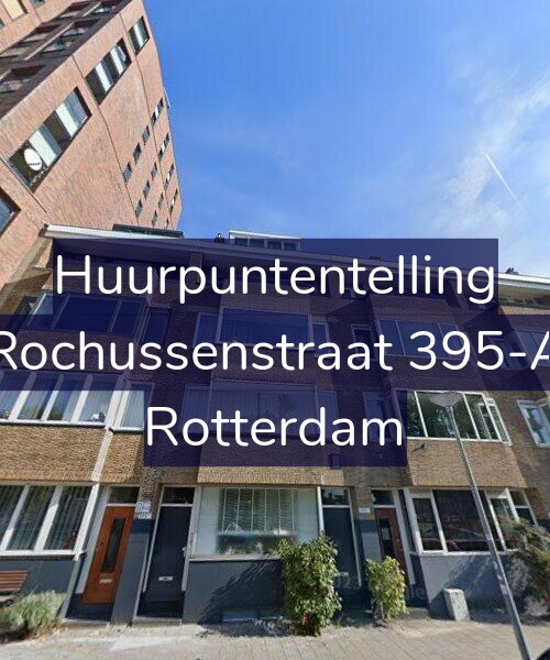 Foto gevel Huurpuntentelling voor Rochussenstraat 395-A, Rotterdam
