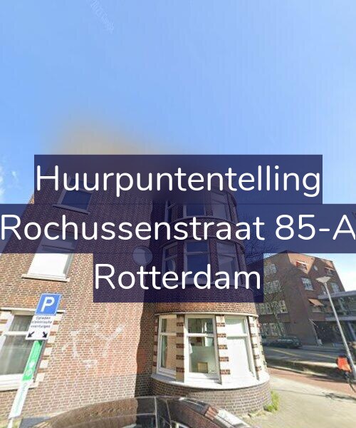 Foto gevel Huurpuntentelling voor Rochussenstraat 85-A, Rotterdam