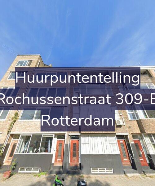 Foto gevel Huurpuntentelling voor Rochussenstraat 309-B, Rotterdam