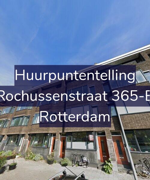 Foto gevel Huurpuntentelling voor Rochussenstraat 365-B, Rotterdam