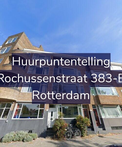 Foto gevel Huurpuntentelling voor Rochussenstraat 383-B, Rotterdam