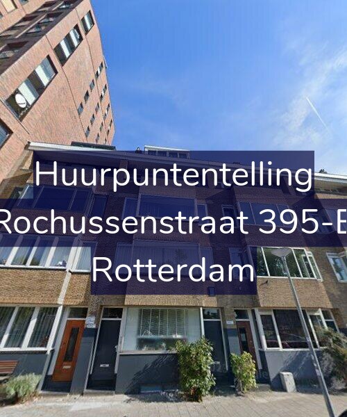 Foto gevel Huurpuntentelling voor Rochussenstraat 395-B, Rotterdam