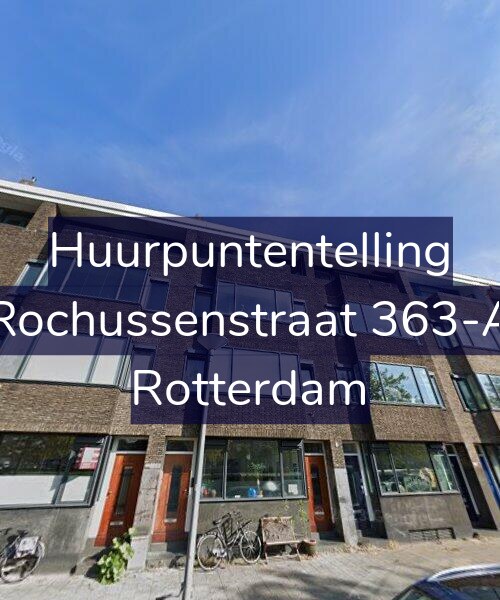 Foto gevel Huurpuntentelling voor Rochussenstraat 363-A, Rotterdam