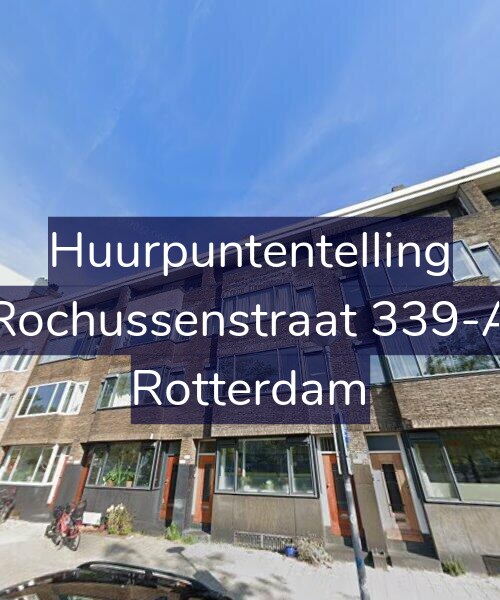 Foto gevel Huurpuntentelling voor Rochussenstraat 339-A, Rotterdam