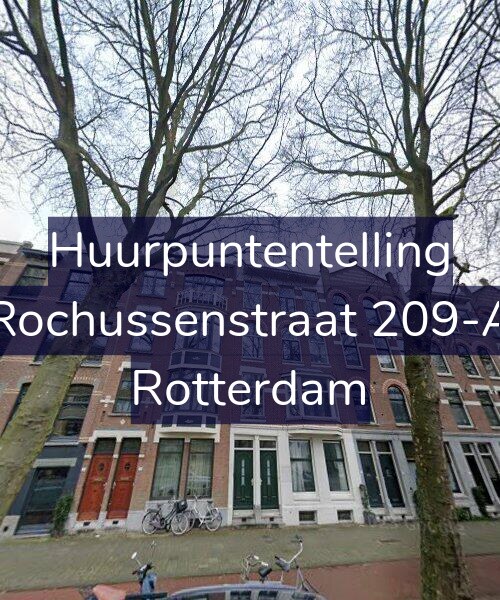 Foto gevel Huurpuntentelling voor Rochussenstraat 209-A, Rotterdam