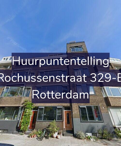 Foto gevel Huurpuntentelling voor Rochussenstraat 329-B, Rotterdam