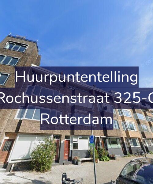 Foto gevel Huurpuntentelling voor Rochussenstraat 325-C, Rotterdam