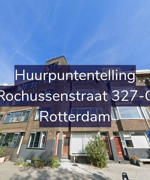 Foto gevel Huurpuntentelling voor Rochussenstraat 327-C, Rotterdam