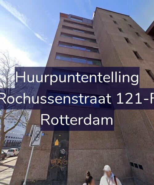 Foto gevel Huurpuntentelling voor Rochussenstraat 121-F, Rotterdam