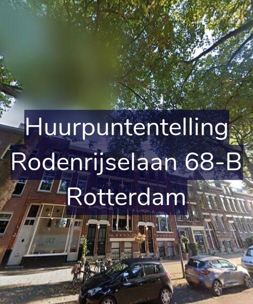 Foto gevel Huurpuntentelling voor Rodenrijselaan 68-B, Rotterdam
