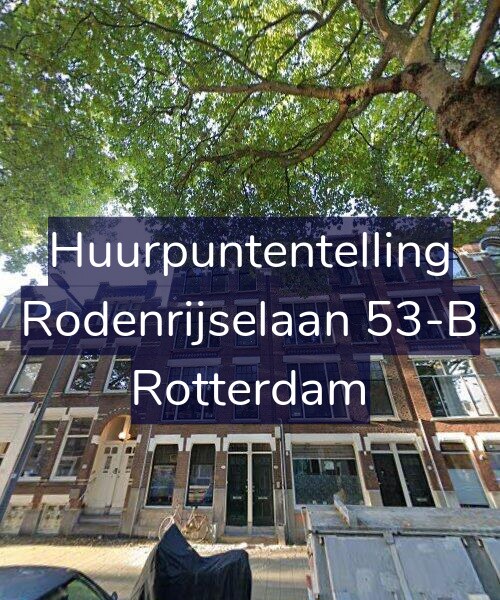 Foto gevel Huurpuntentelling voor Rodenrijselaan 53-B, Rotterdam