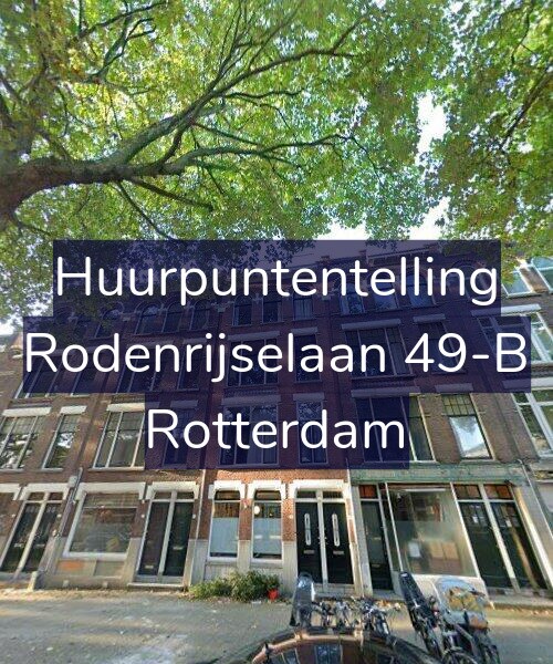 Foto gevel Huurpuntentelling voor Rodenrijselaan 49-B, Rotterdam