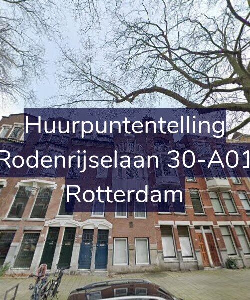 Foto gevel Huurpuntentelling voor Rodenrijselaan 30-A01, Rotterdam