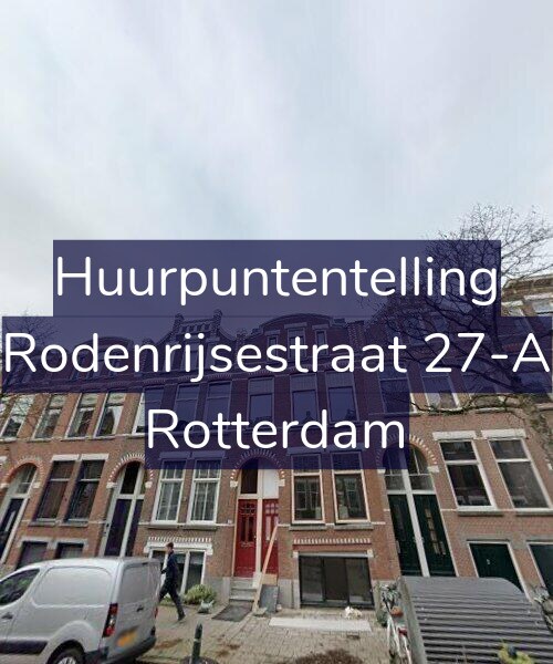 Foto gevel Huurpuntentelling voor Rodenrijsestraat 27-A, Rotterdam