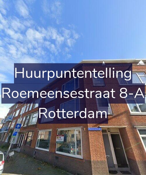 Foto gevel Huurpuntentelling voor Roemeensestraat 8-A, Rotterdam