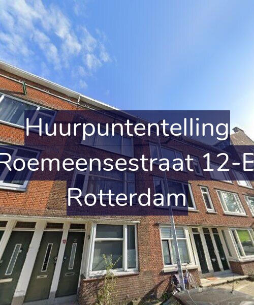 Foto gevel Huurpuntentelling voor Roemeensestraat 12-B, Rotterdam