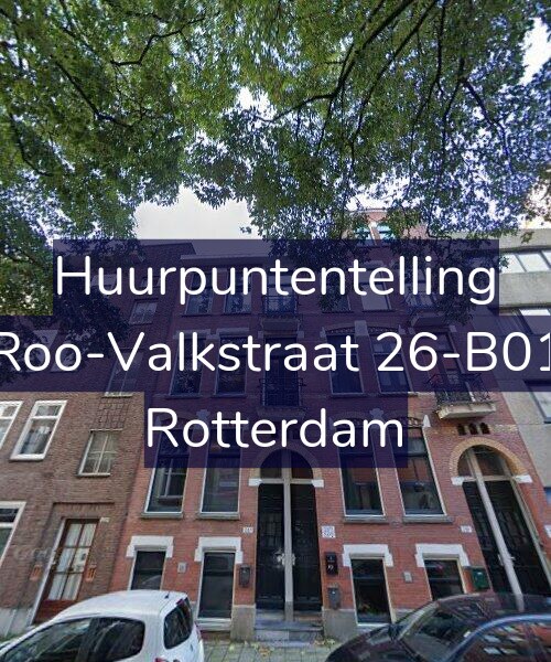 Foto gevel Huurpuntentelling voor Roo-Valkstraat 26-B01, Rotterdam